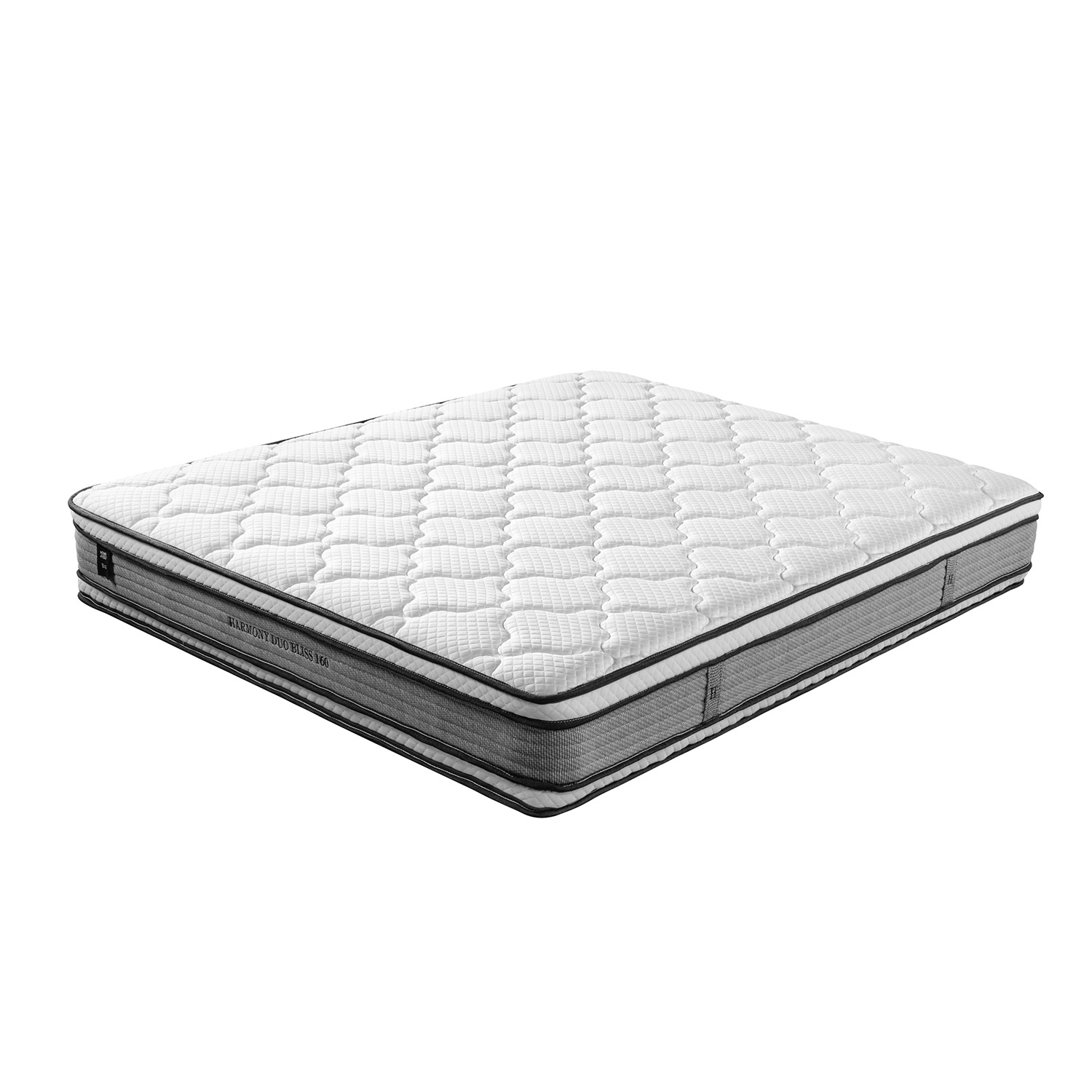 Vedrumadrats HARMONY DUO BLISS 160x200xH28cm, kahepoolne, rullpakendis