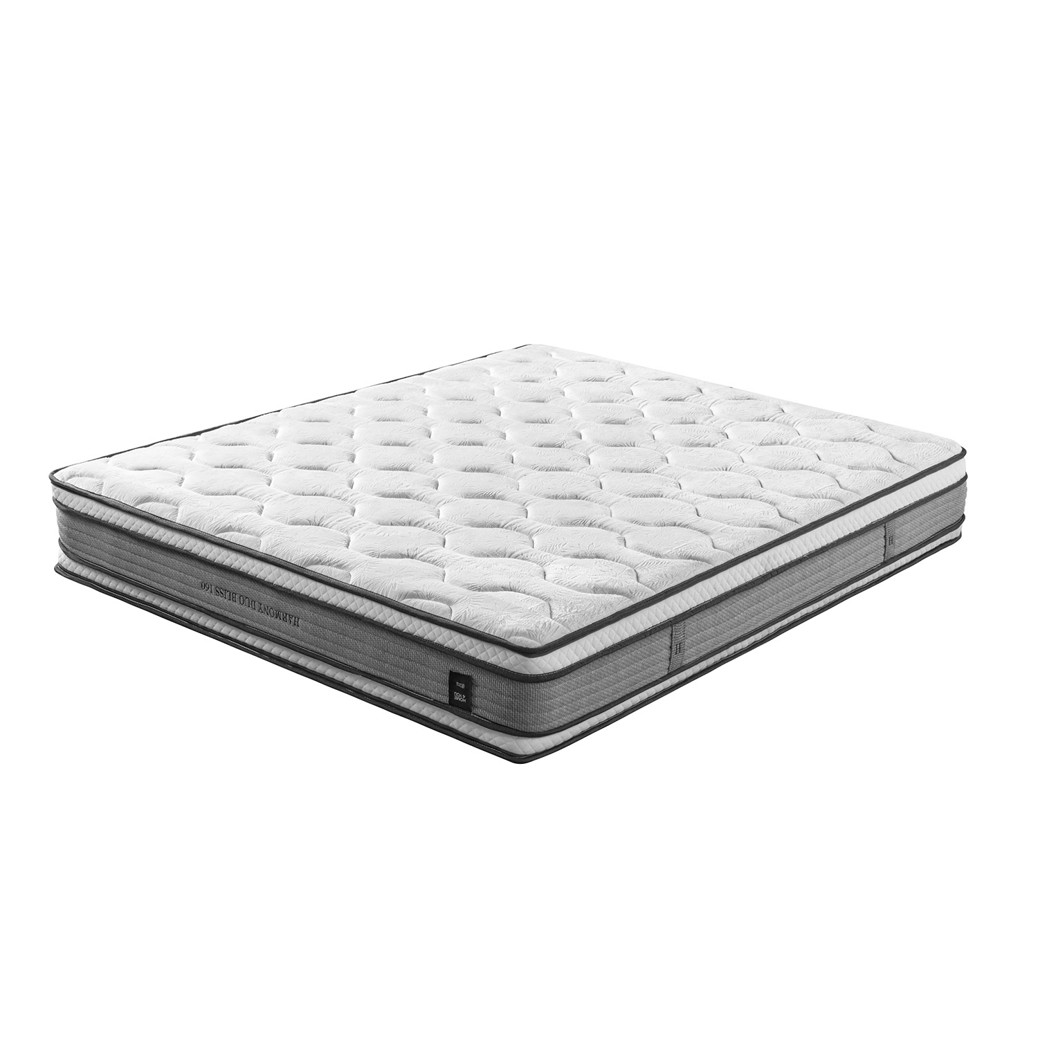 Vedrumadrats HARMONY DUO BLISS 160x200xH28cm, kahepoolne, rullpakendis