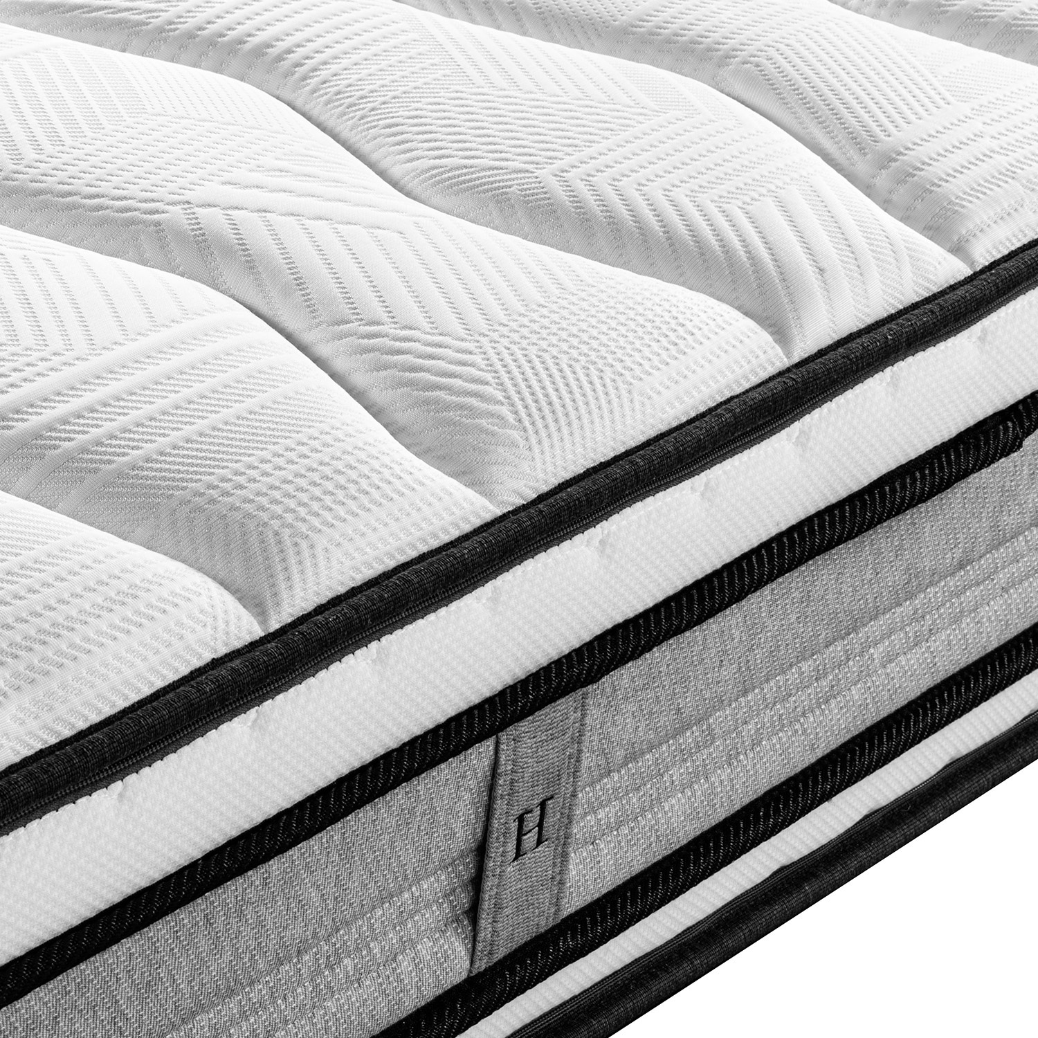 Vedrumadrats HARMONY DUO KING 180x200xH30cm, kahepoolne, rullpakendis