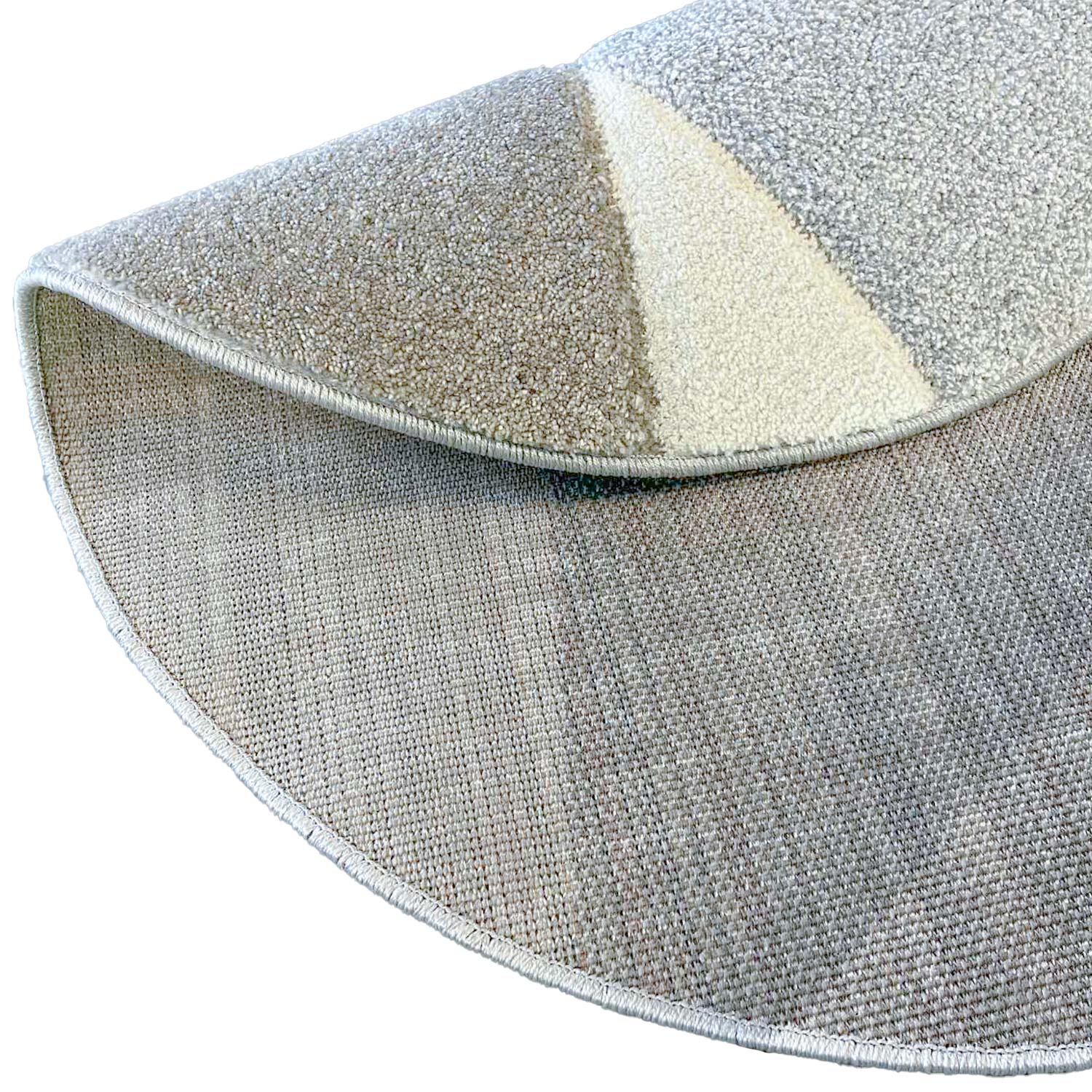 Vaip DIXIE CARVED-1, D90cm, hall/beež - Image 2