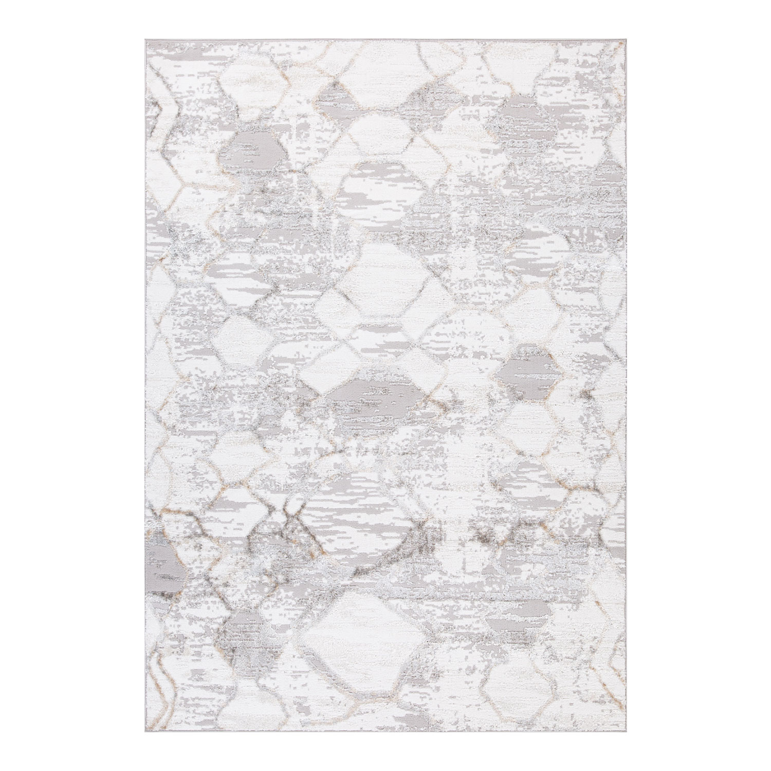 Vaip SALAMANCA-3, 200x285cm, hõbe/valge