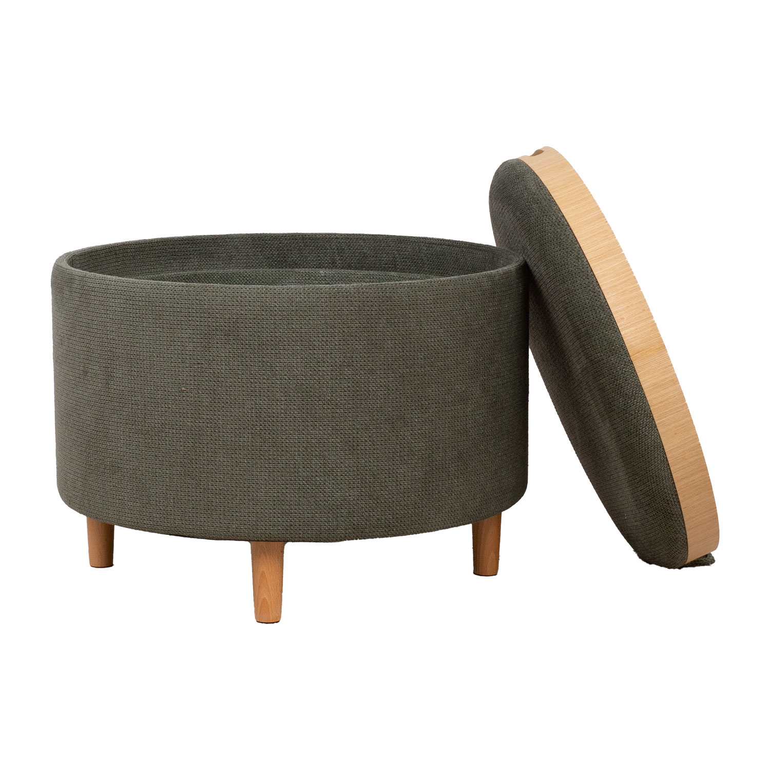 Tumba/laud HIRO D56xH42.5cm, roheline, panipaigaga