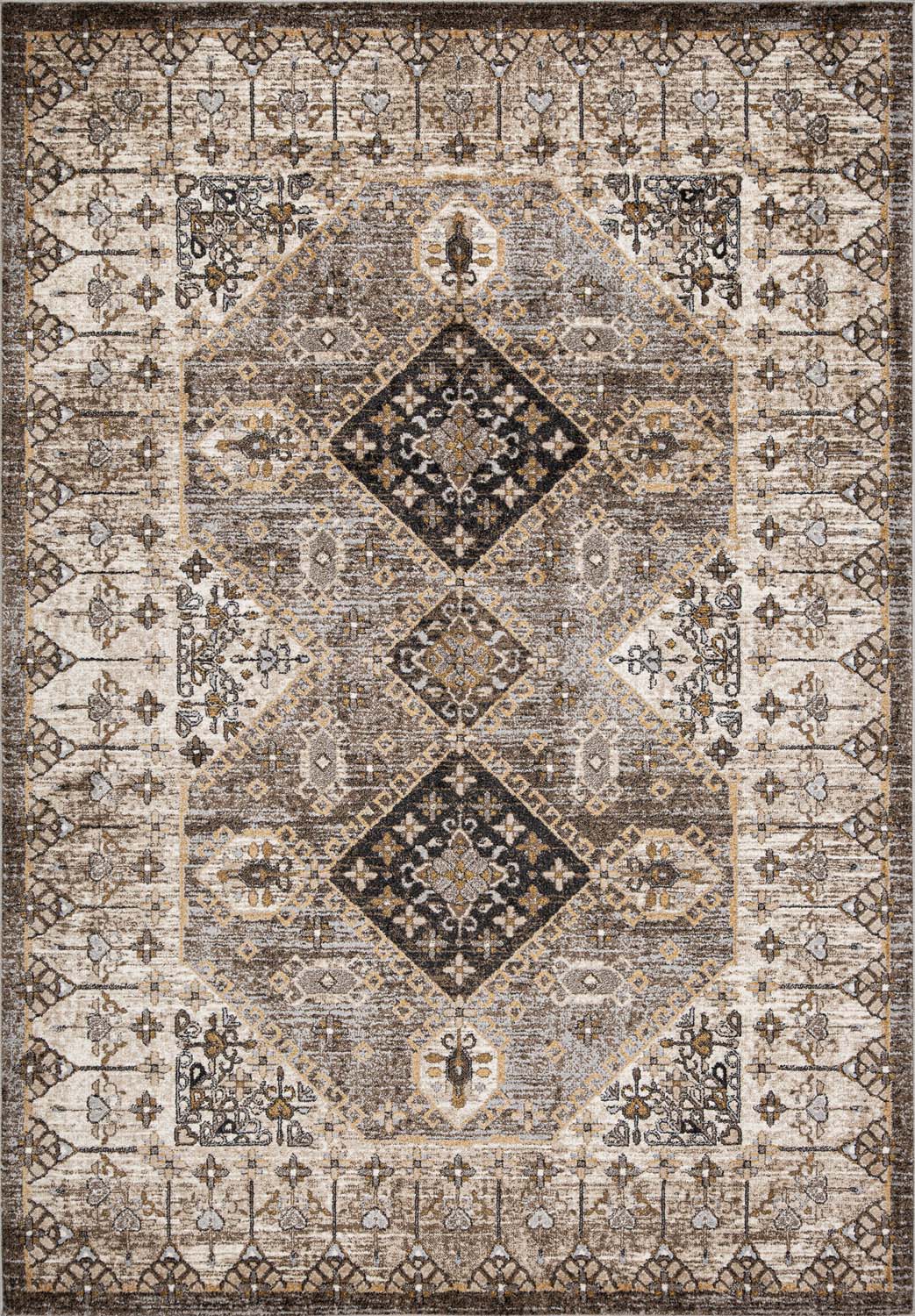 Vaip DARLY-3, 100x150cm, pruun/beež