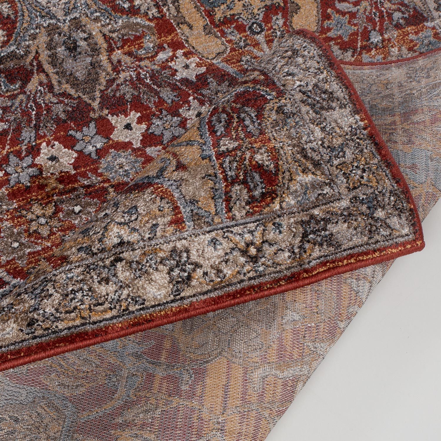 Vaip DARLY-5, 100x150cm, punane/beež - Image 2