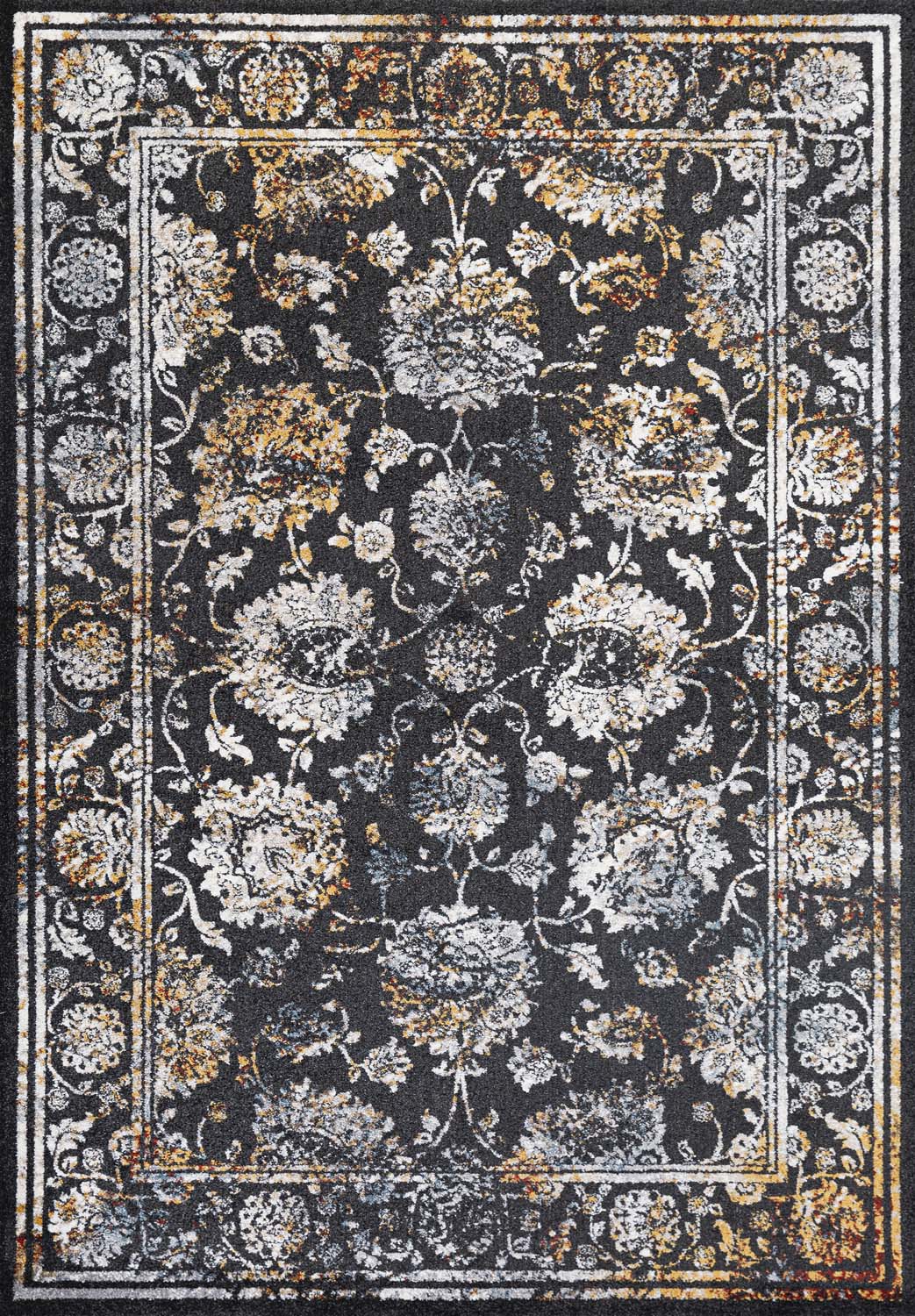 Vaip DARLY-6, 100x150cm, must/beež