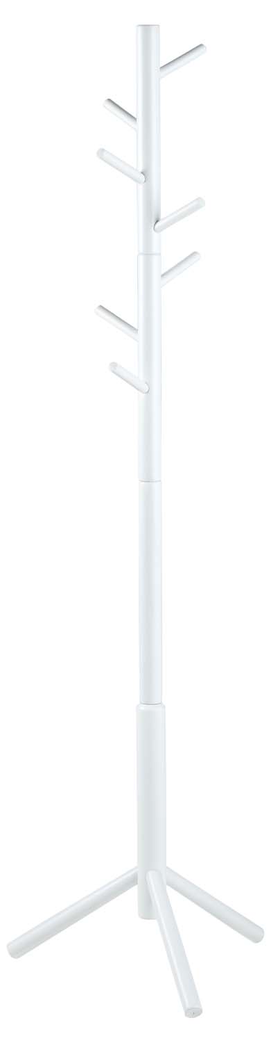 Põrandanagi BREMEN 51x45xH176cm, 8-nagi, valge, materjal: puit, viimistlus: lakitud