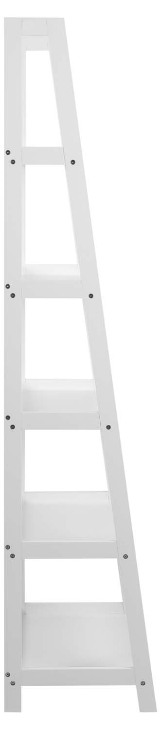 Riiul WALLY 63x40xH180cm, valge, lakitud - Image 4