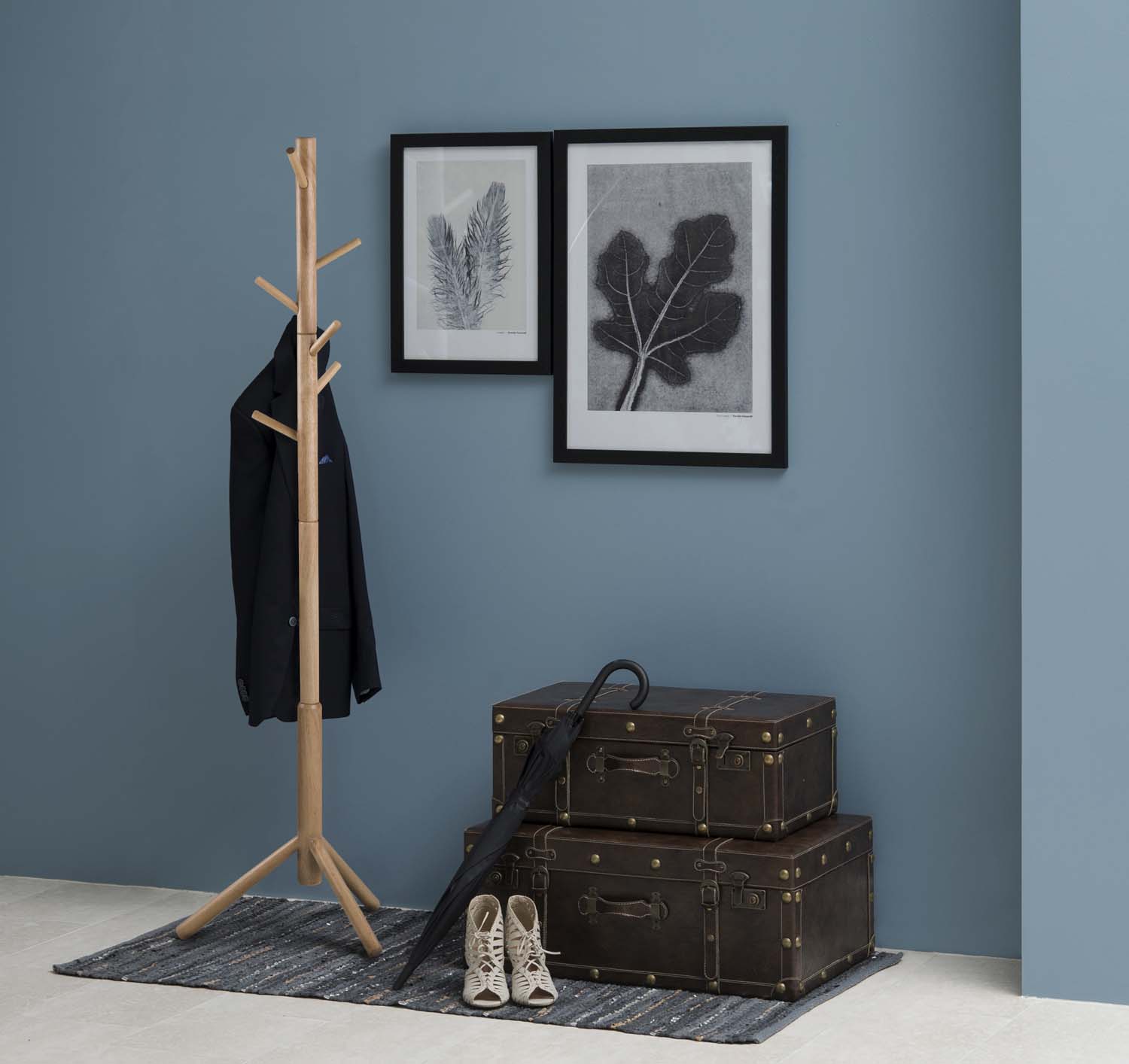 Põrandanagi BREMEN 51x45xH176cm, 8 nagi, naturaalne - Image 7