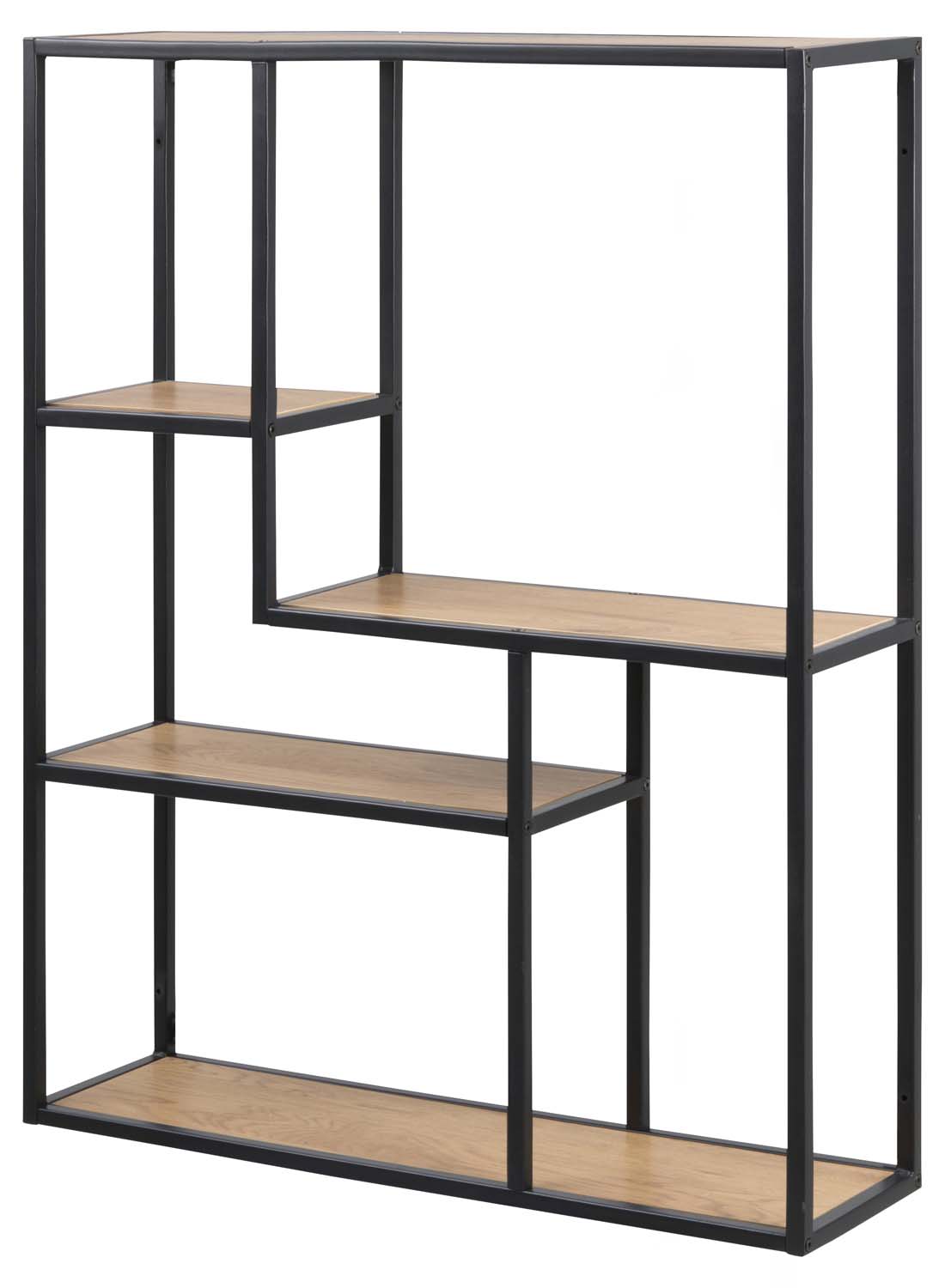 Seinariiul SEAFORD 75x20xH91cm, tamm, mööbliplaat, metall