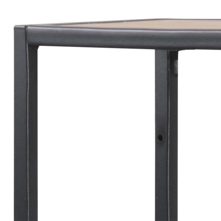 Seinariiul SEAFORD 75x20xH91cm, tamm, mööbliplaat, metall - Image 4