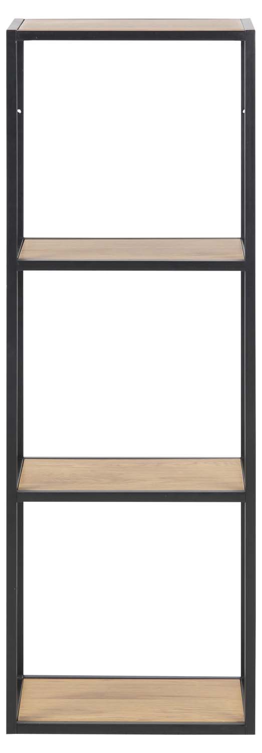 Seinariiul SEAFORD 24x37xH108cm, tamm, mööbliplaat, metall - Image 3