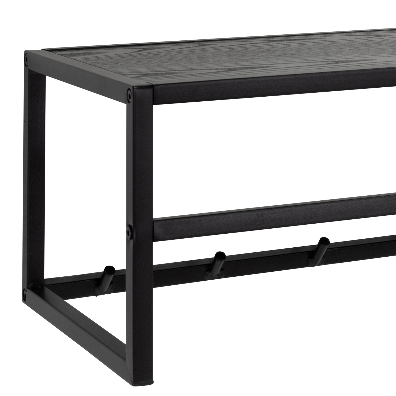 Seinanagi SEAFORD 77x28xH22cm, must - Image 3