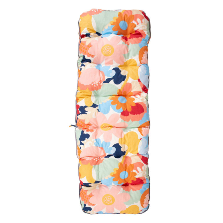 Lamamistool BADEN-BADEN põhjamaiste lilledega kate - Image 3