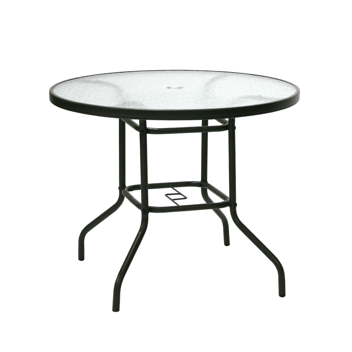 Aiamööblikomplekt DUBLIN laud ja 4 kokkupandavat tooli, hall