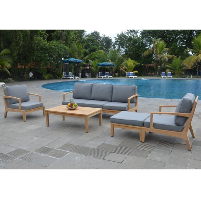 Aiamööblikomplekt MALDIVE laud, diivan, 2 tooli ja tumba - Image 6