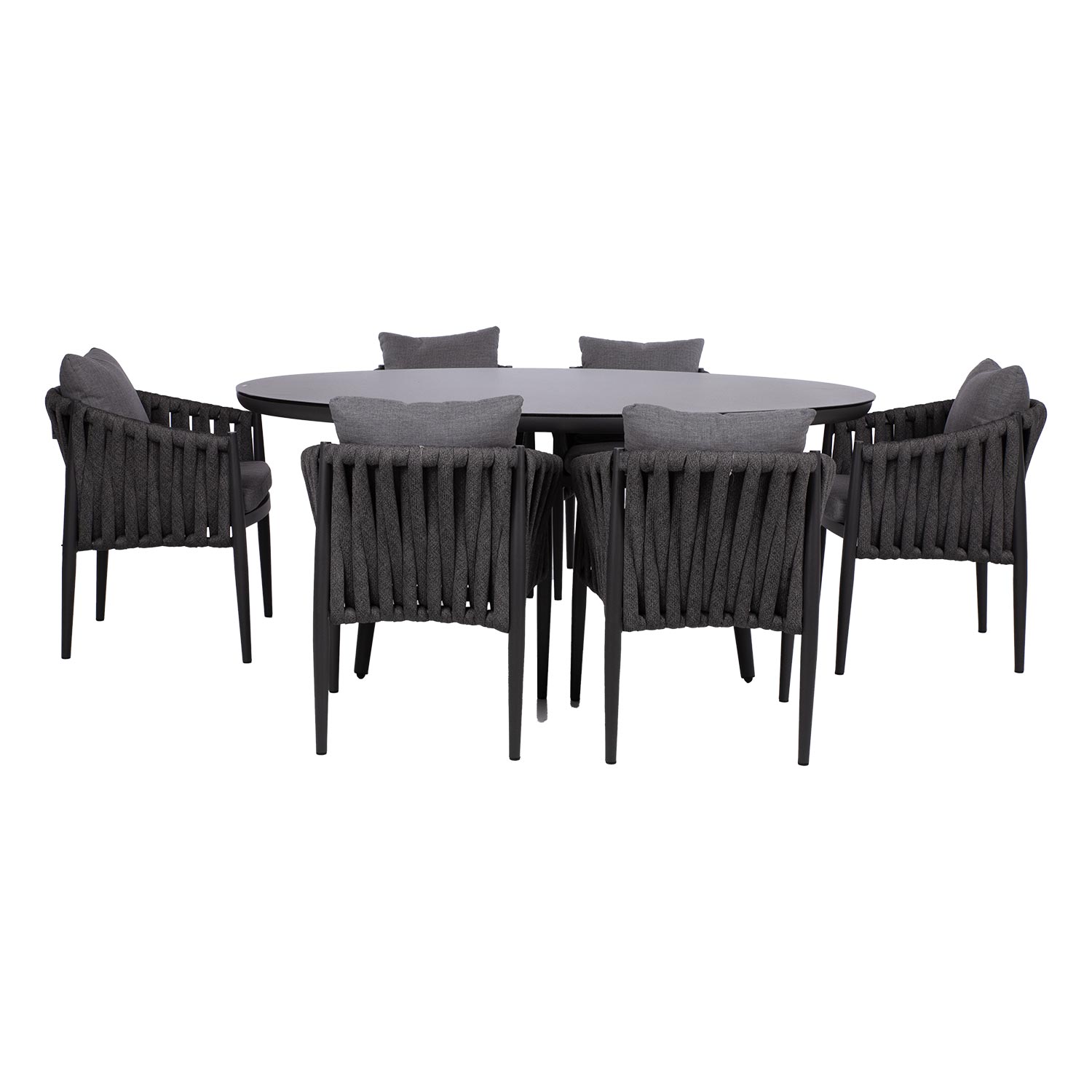 Aiamööblikomplekt BRISTOL laud ja 6 tooli