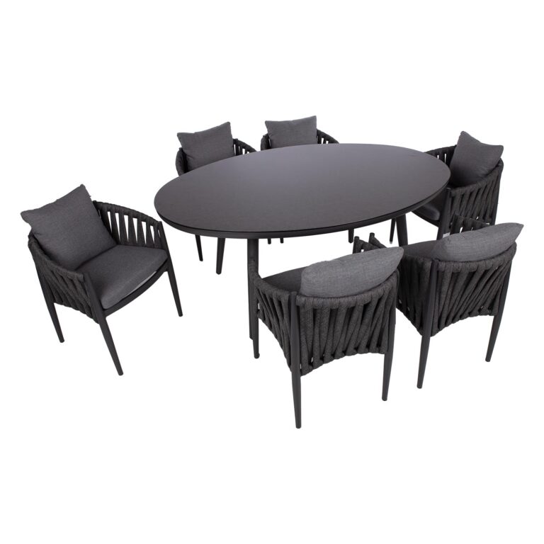 Aiamööblikomplekt BRISTOL laud ja 6 tooli - Image 6