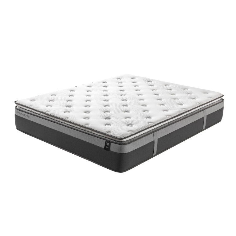 Voodi SUGI madratsiga HARMONY TOP 160x200cm, hall - Image 3