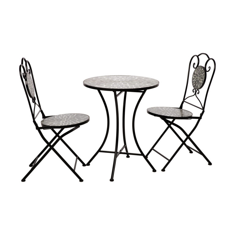 Rõdukomplekt MIRT laud ja 2 tooli, roheline