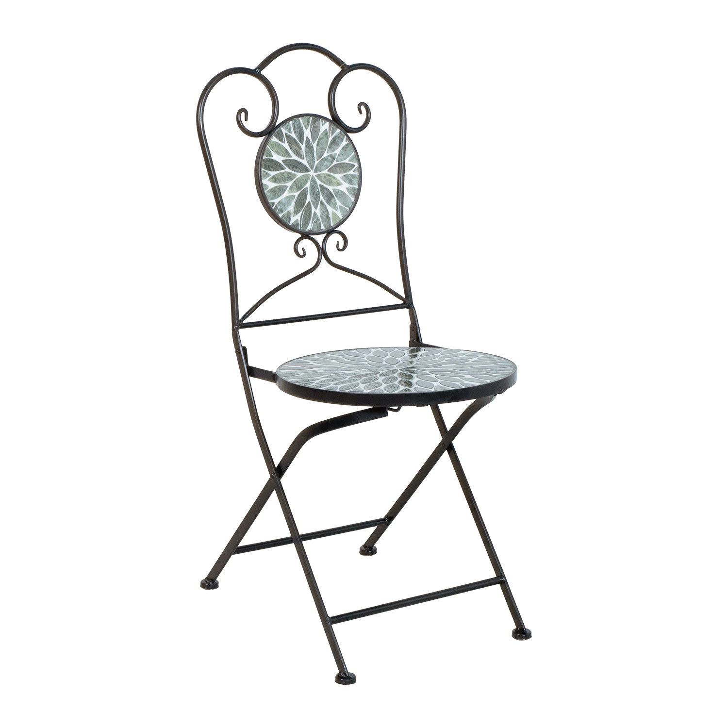 Rõdukomplekt MIRT laud ja 2 tooli, roheline