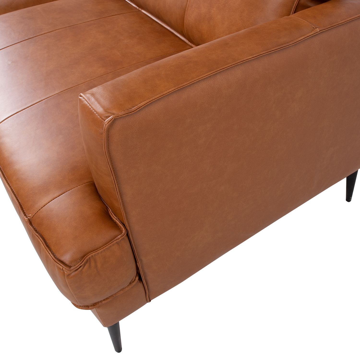 Diivan LEO 194x86xH85cm, helepruun