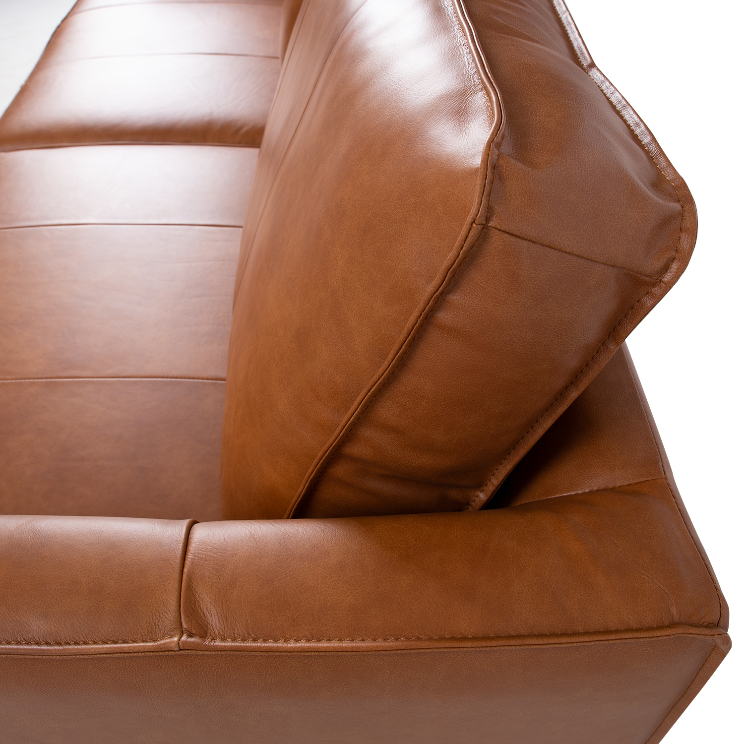 Diivan LEO 194x86xH85cm, helepruun
