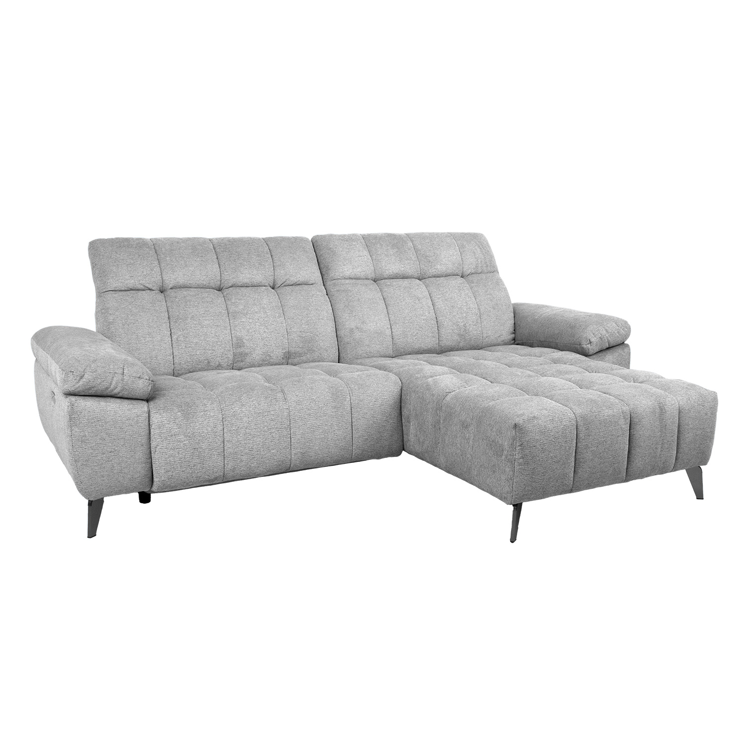 Nurgadiivan LUZERN PN elektriline recliner 264x87/160xH85cm, helehall