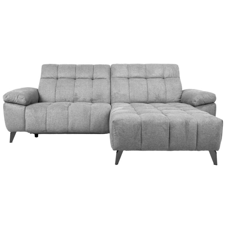 Nurgadiivan LUZERN PN elektriline recliner 264x87/160xH85cm, helehall - Image 3