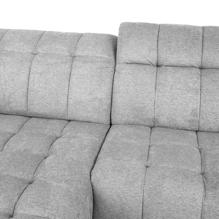 Nurgadiivan LUZERN VN elektriline recliner 264x160/87xH85cm, helehall - Image 6