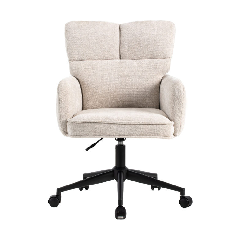 Töötool LORENA 59x62xH86-93cm, valge - Image 2