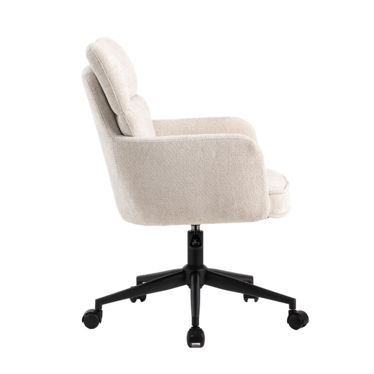 Töötool LORENA 59x62xH86-93cm, valge - Image 3