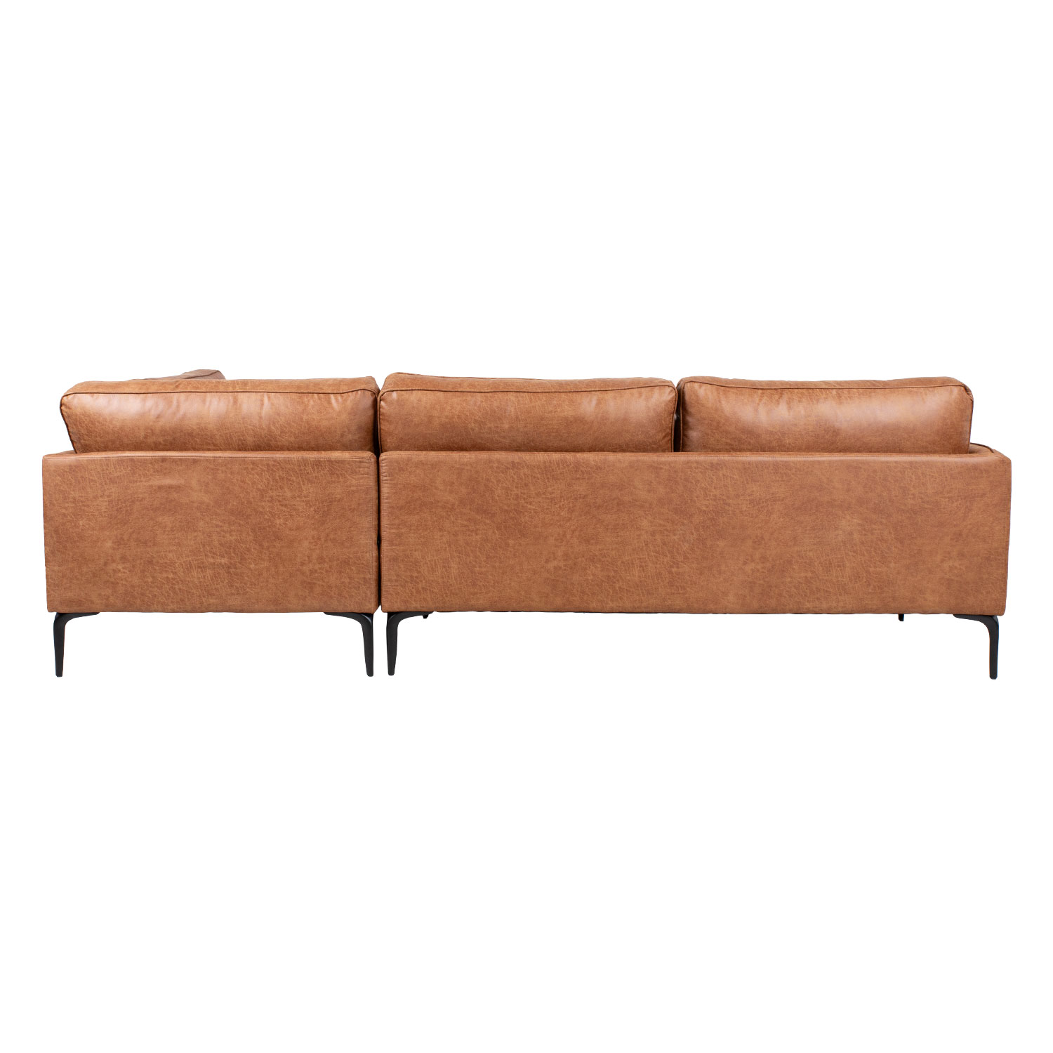 Nurgadiivan SOFIA PN 257x83/168xH82cm, pruun