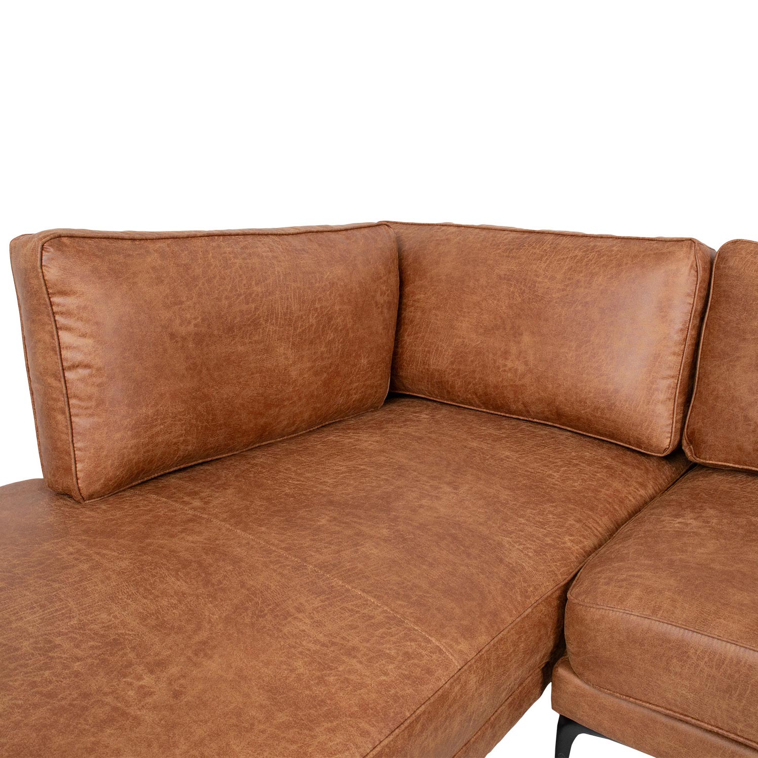 Nurgadiivan SOFIA VN 257x168/83xH82cm, pruun