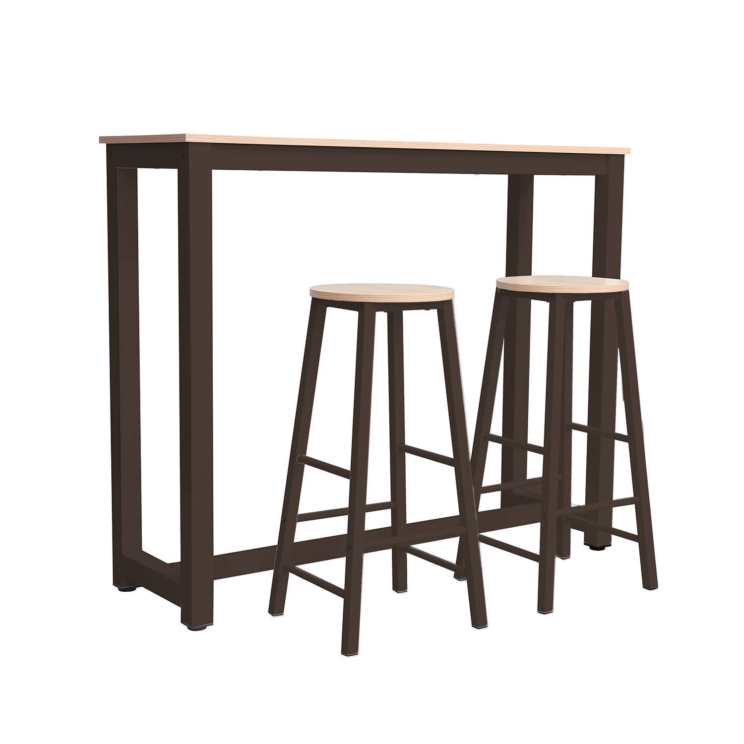 Baarikomplekt SANCIA tamm/pruun
