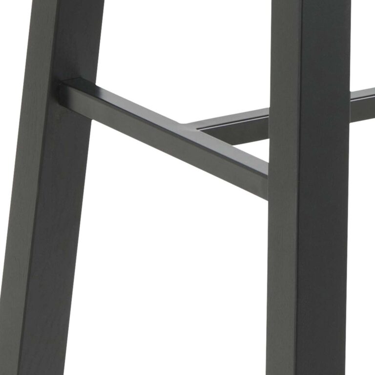 Baarilaud CHARA 117x58xH105cm, tamm/must, tammespooniga mööbliplaat, metall - Image 7