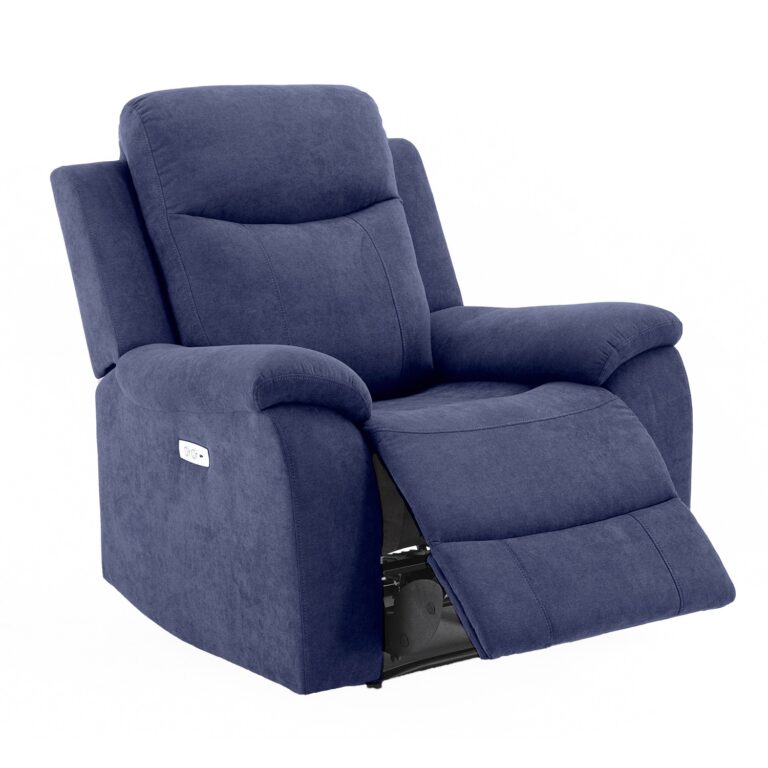 Tugitool MILO elektriline recliner 97x96xH103cm, sinine - Image 2