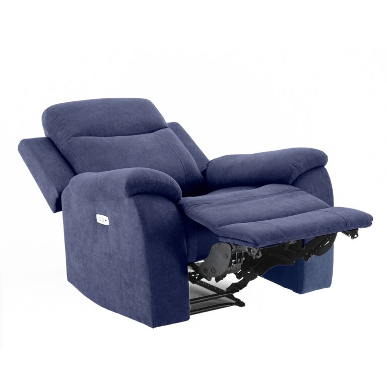 Tugitool MILO elektriline recliner 97x96xH103cm, sinine - Image 4