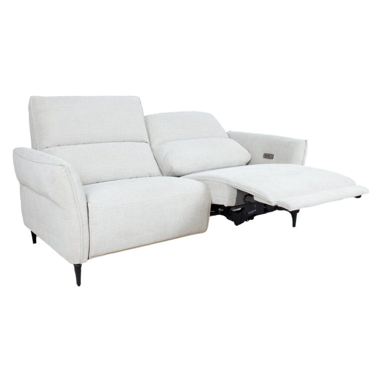 Diivan MIAMI 3-kohaline elektriline recliner 199x92xH99cm, helebeež - Image 3