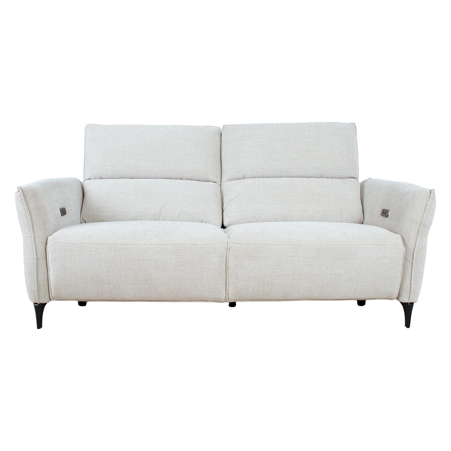 Diivan MIAMI 3-kohaline elektriline recliner 199x92xH99cm, helebeež