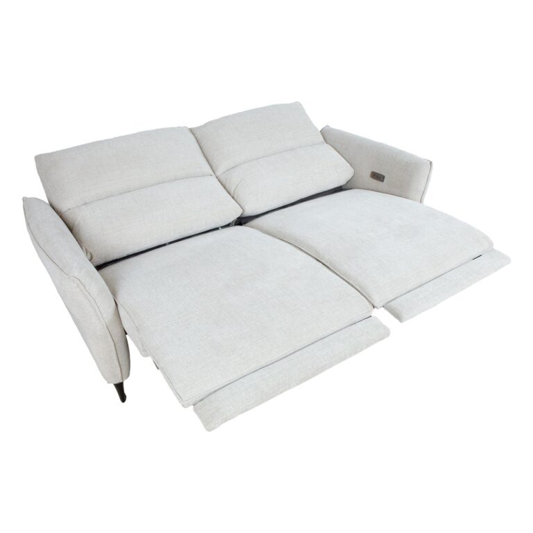 Diivan MIAMI 3-kohaline elektriline recliner 199x92xH99cm, helebeež - Image 5