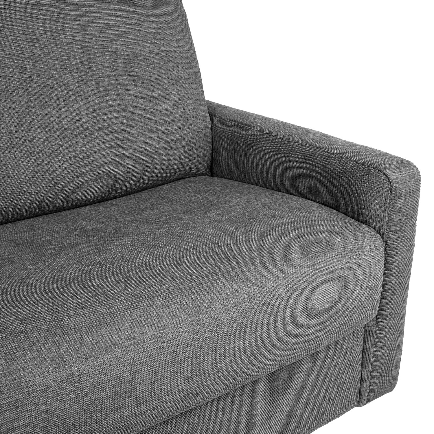 Diivanvoodi PROVO 2-kohaline 188x95xH94cm, tumehall