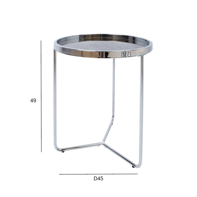 Abilaud ASTOR D45xH49cm, hall, klaas, terasjalad - Image 4