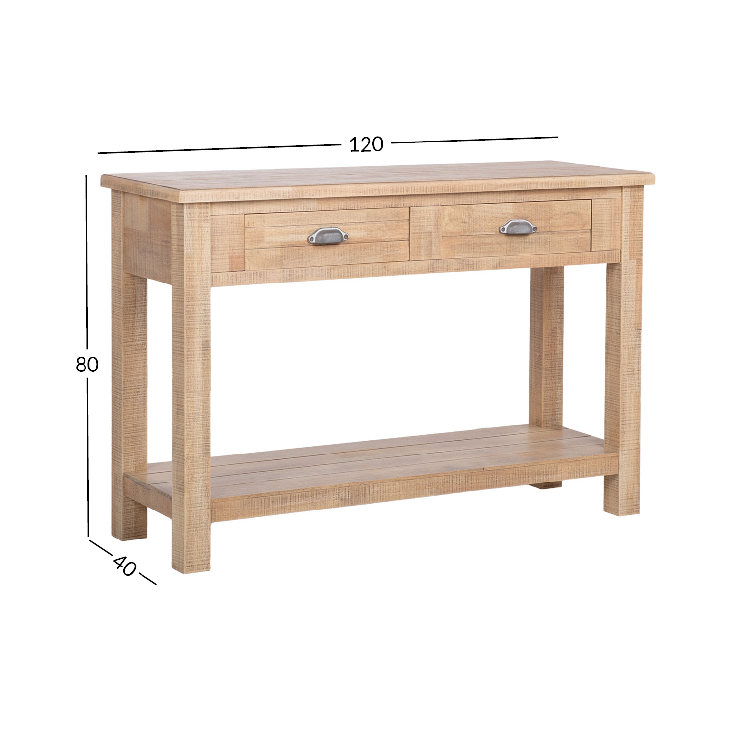 Konsoollaud MONACO 120x40xH80cm