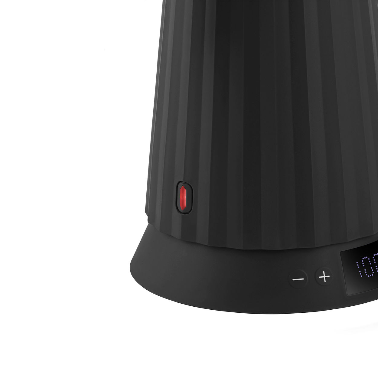 Veekeetja temperatuuri näidikuga, Alessi Plissé 1,7 L, Must