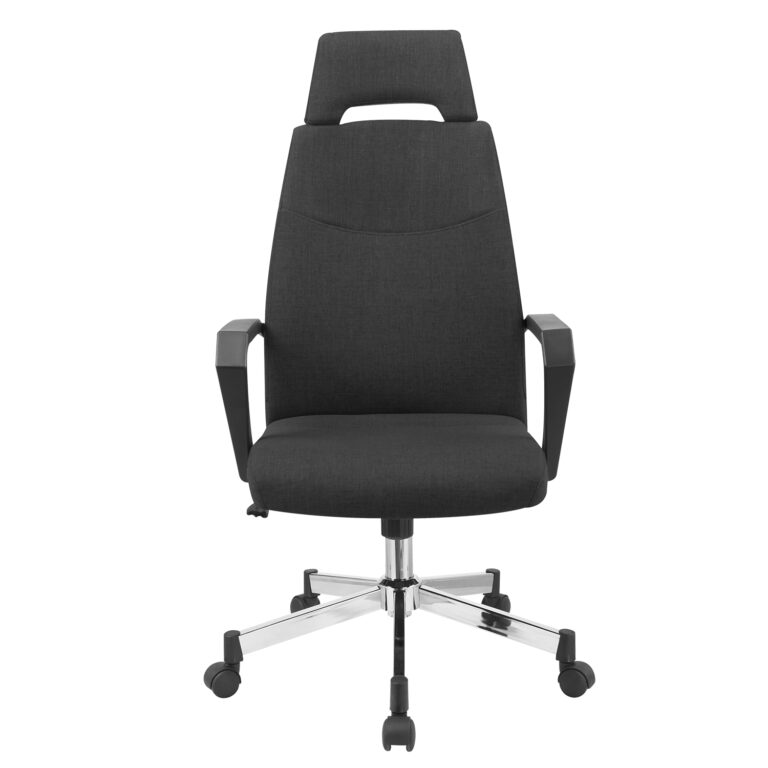 Töötool DOMINIC 58x59xH113,5-121cm, must - Pilt 2