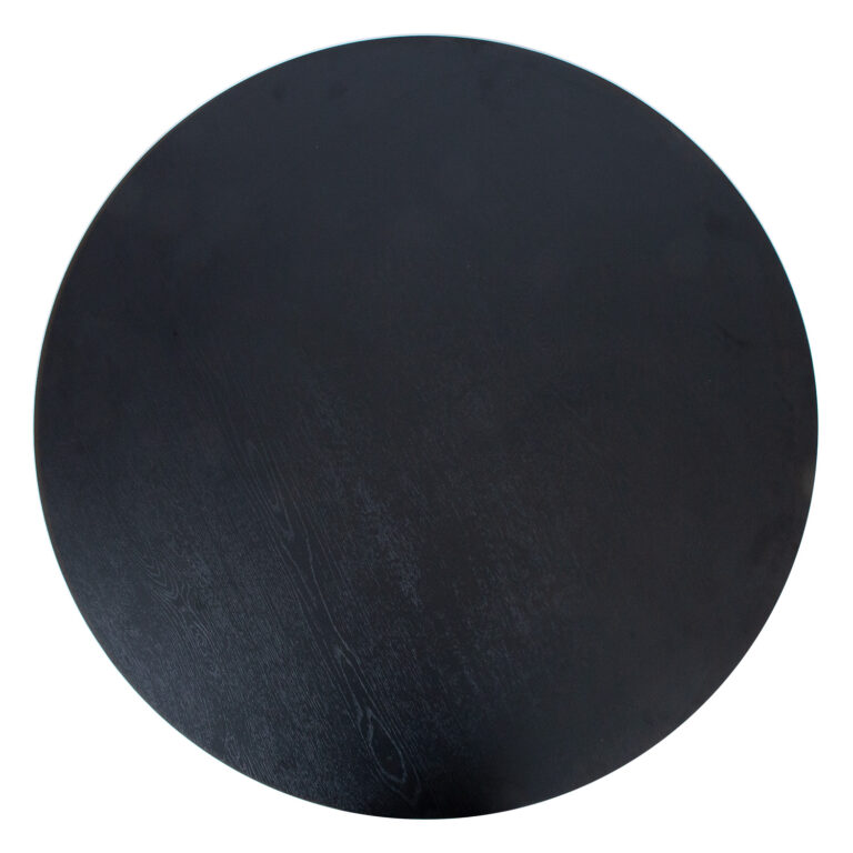 Söögilaud LUXEMBOURG D100xH75cm, must melamiin - Pilt 5