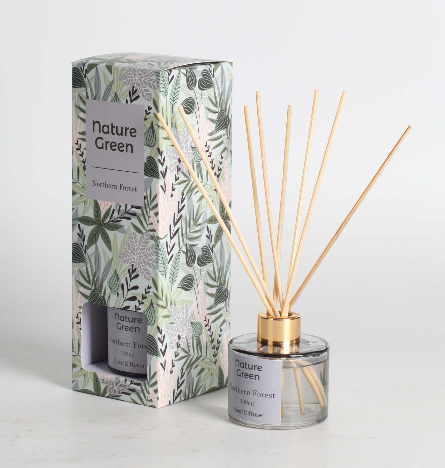 Kodulõhnastaja NATURE GREEN 100ml, Northern Forest