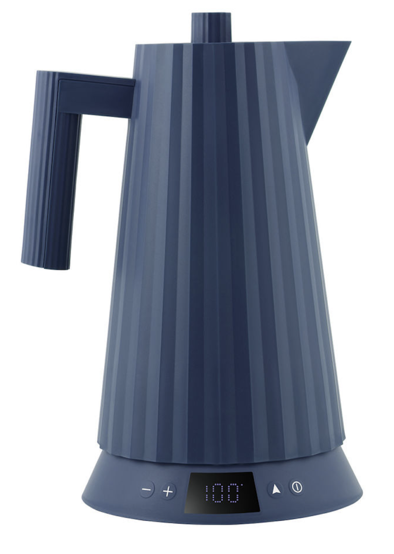 Veekeetja temperatuuri näidikuga, Alessi Plissé 1,7 L, sinine