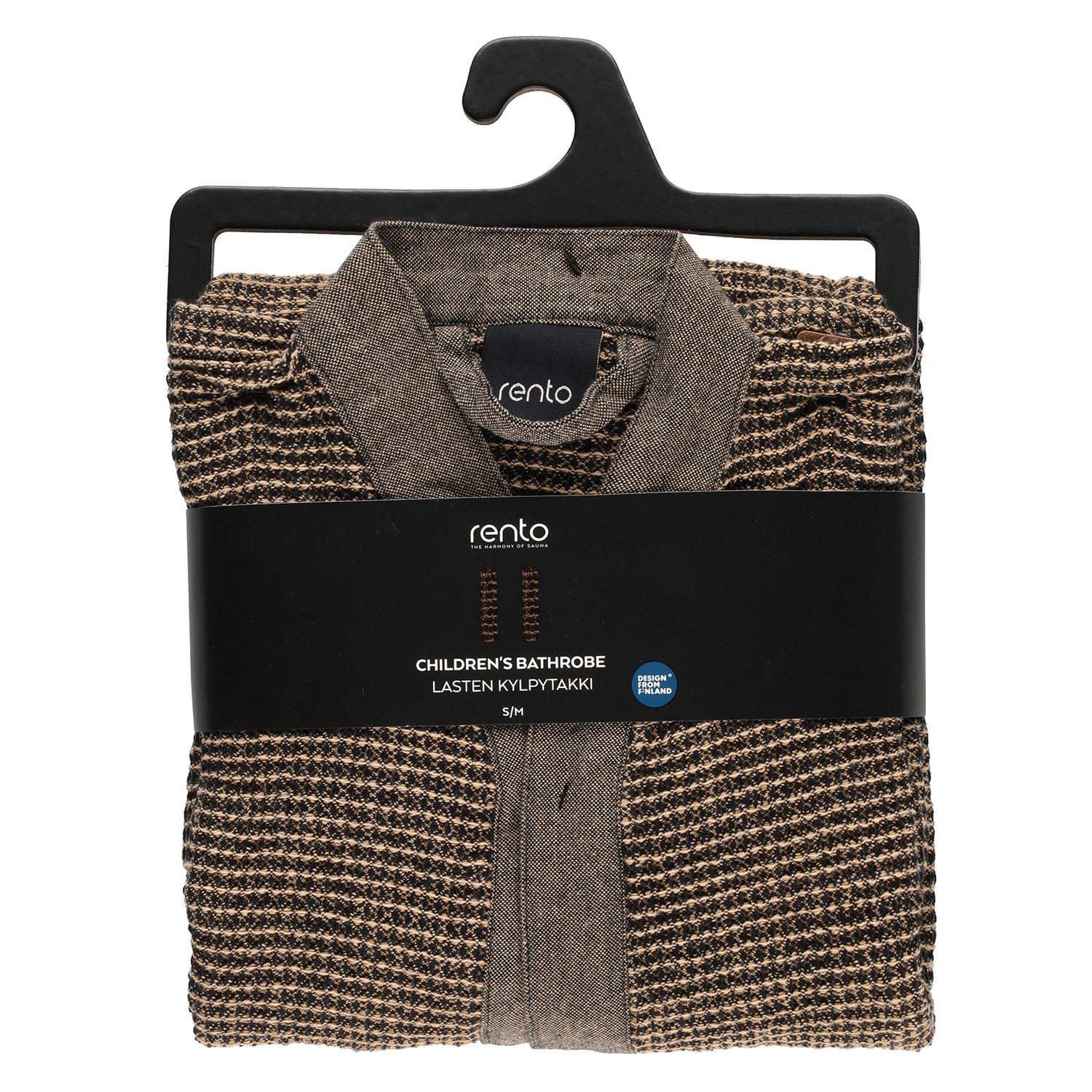 Hommikumantel RENTO BROWN, laste S/M