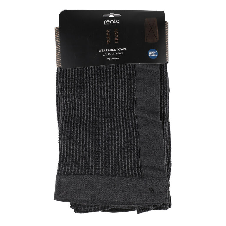 Saunaseelik meestele RENTO GREY 70x145cm - Image 4